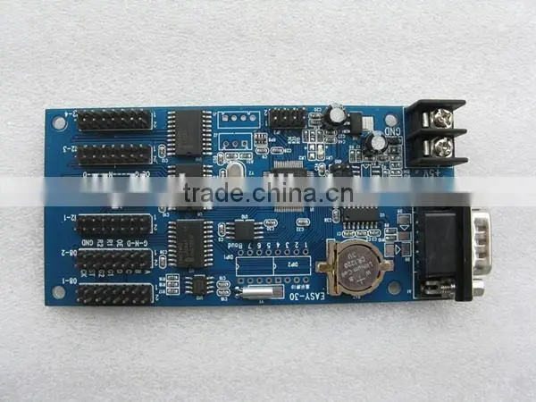 Led Display Control Card for Single Color,tri-color Led Module Controller/ Led Control Card for Led Sign