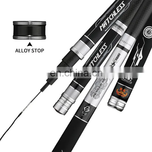 Wholesale High Density Heavy Carbon Cloth Long Carp Rod Telescopic Fishing Rod photo-3
