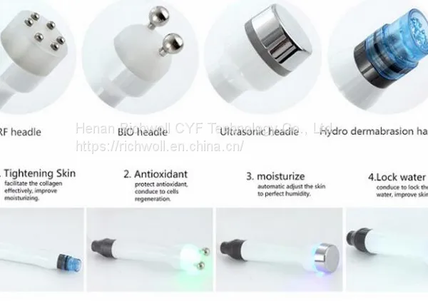 Portable Small Bubble Water Injector Oxygen Jet H2o2 Therapy Cleansing Machines for Beauty photo-3