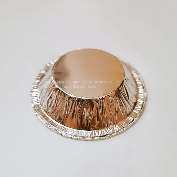 60ml Small Mini Foil Egg Tart Holder Tartlet Case Baking Cups photo-2