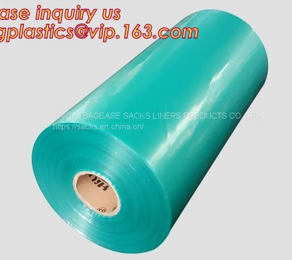 POF Shrink Film For Wrapping Food Products With Fully New Plastic Film LLDPE Wrap, Lay Flat Tubing,Produce Roll, Tube photo-4