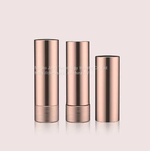 GL112 Wholesale Empty Aluminum Lipstick Tube Lipstick Case Customized Round Lipstick Tube photo-2