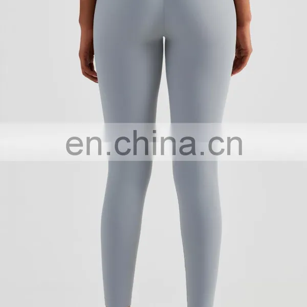 Custom Beautiful V Contour Seam Yoga Leggings Pants Women Sexy Tik Tok High Waist Fitness Gym Tights Outdoor Sportswear Clothes photo-3