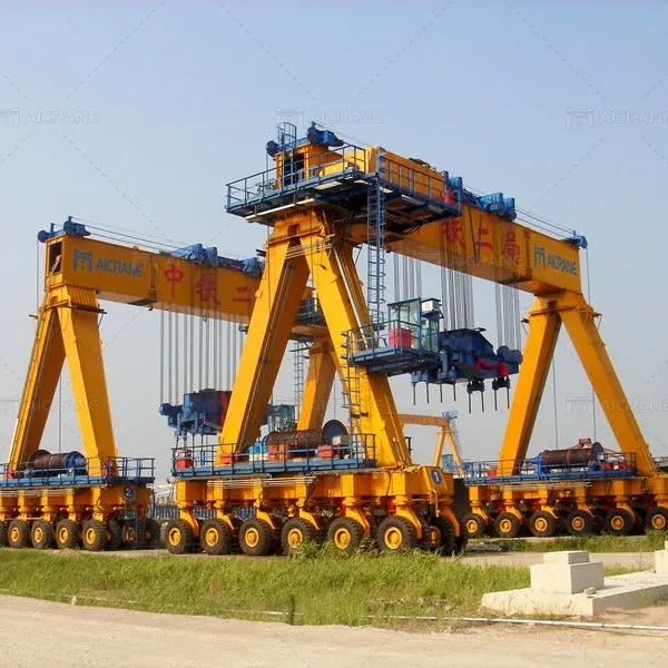 Container Gantry Straddle Carrier for Sale photo-3