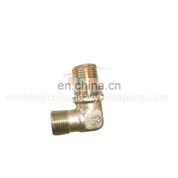 Heavy Truck Foton Auman Truck Spare Parts 1417035600205 Ferrule Type Bulkhead Right Angle Connector (Body) photo-3