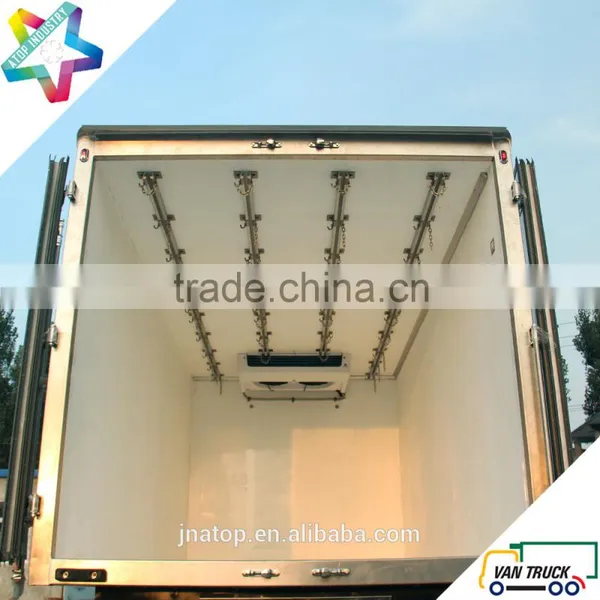 Foton Ollin 4.3m Reefer Truck Body With Stainless Steel Meat Hanging Hook Meat Hook Refrigerated Truck photo-4