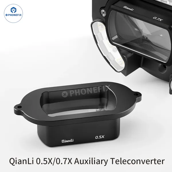 Qianli Super Cam Ai Gorilla 4K Camera 0.5X 0.7X Auxiliary Barlow Lens photo-3