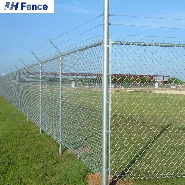 Chain Link Fence with 3mm Wire Gauge and 60mm Mesh Opening