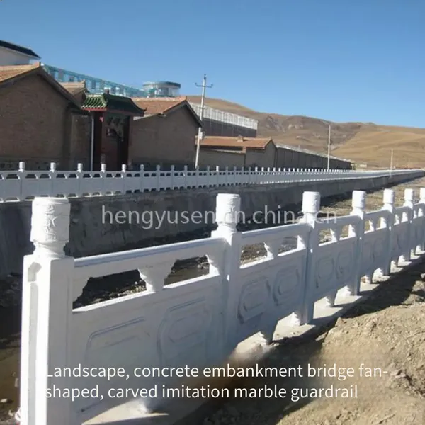 Concrete Stone Imitation Railing Molds, Manufacturers of Wood Grain Imitation River Channel Fence Molds photo-5