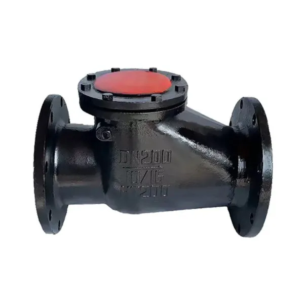 H44T-16Q Rotary Check Valve One-way Check Valve Flange Hard Seal Check Valve Ductile Iron photo-2