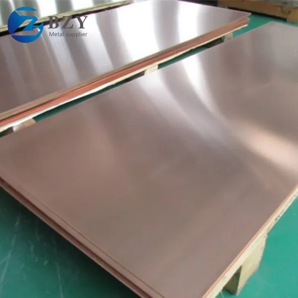 Manufacturer's Direct Sales Puer Copper Plate T2 C1100 C11000 0.5-3.0mm*1000*2000 Copper Sheet photo-2