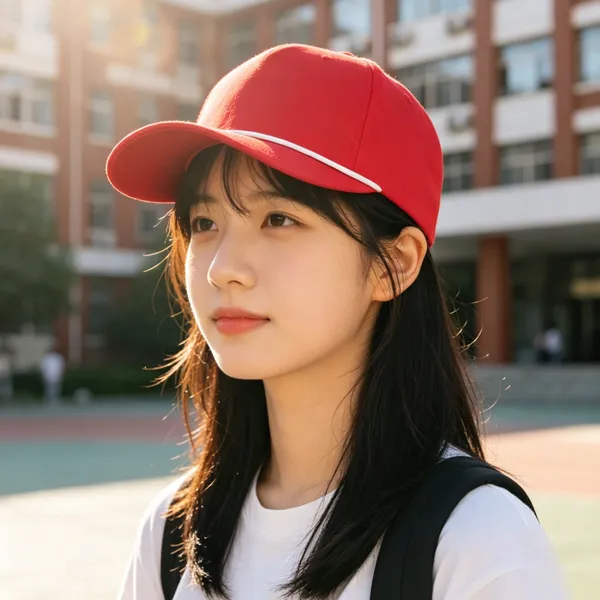 Blank Rope Trucker Cap Premium Polyester 5 Panel Snapback Hat Custom Logo Golf Fishing Baseball Cap for Men Women photo-2