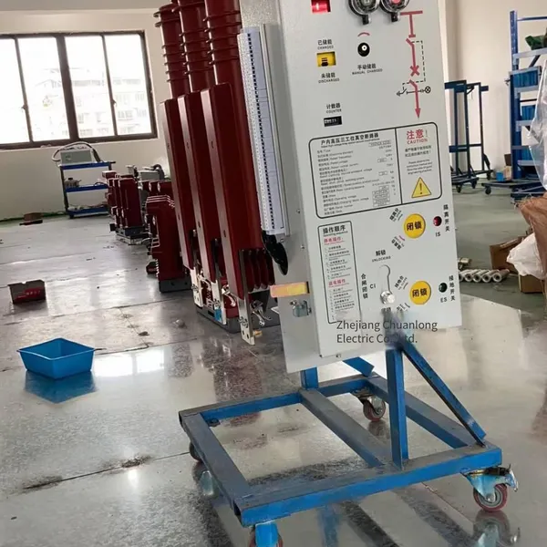 Chuanlong Three-station Integrated Vacuum Circuit Breaker High-voltage Ring Main Unit Hxgn15 Circuit Breaker Inside the Cabinet photo-4