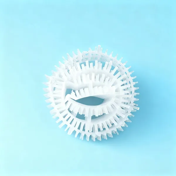 Pingxiang DAIER Plastic NUPAC Packing for Gas Scrubbing & Mass Transfer Columns