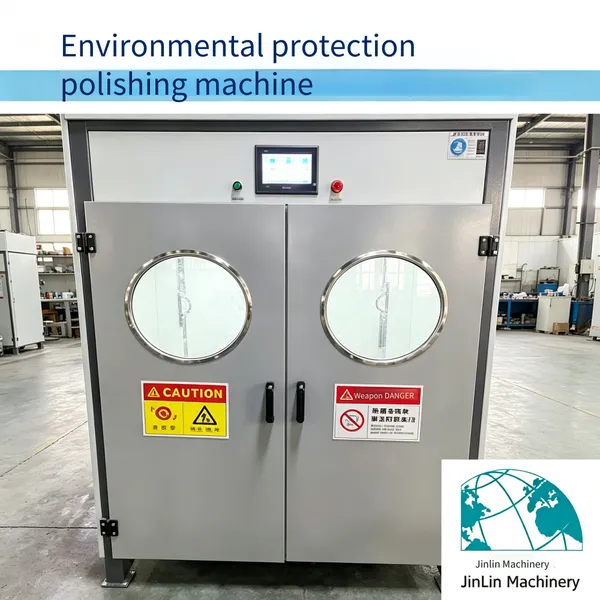 Eco-friendly Physical Polishing Machine, Fully Enclosed Dry Physical Grinding, Non-standard Batch Polishing Machine for Copper, Aluminum, Stainless Steel, and Irregular Hardware