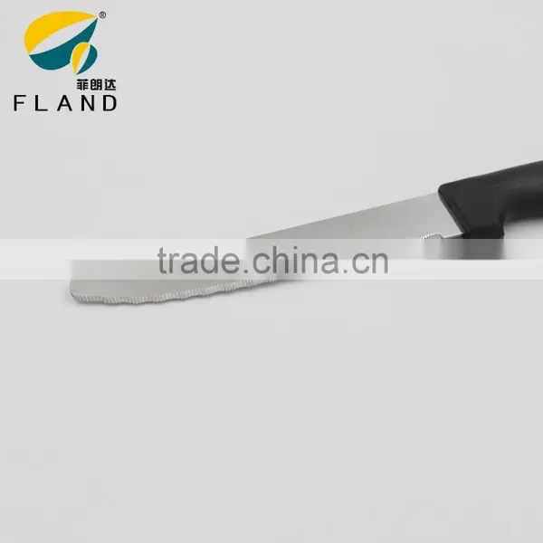 YangJiang Factory Supply Hot Sale Stainless Stainless Steel Serrated Kitchen Knife pp Handle photo-3