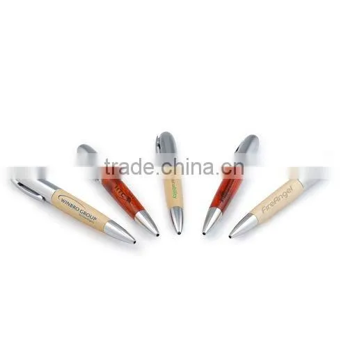 Hot Selling Wooden Pen Shape Usb Stick 8GB With Box photo-3