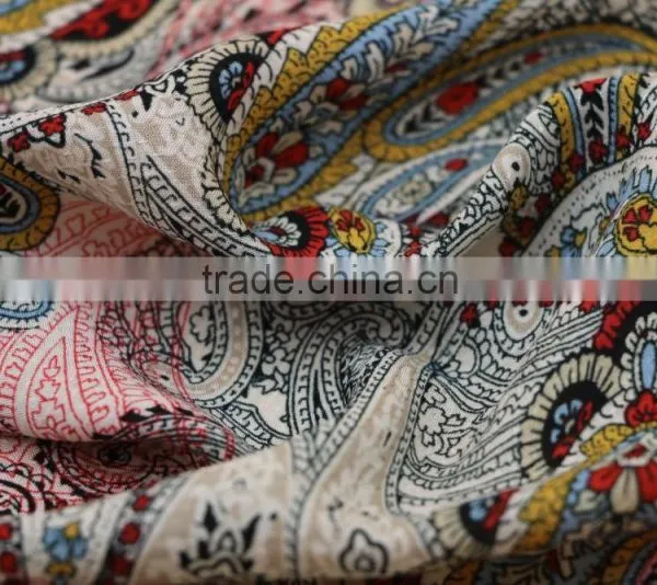 THE BEAUTIFUL PRINTING FABRIC RAYON JACQUARD PRINTING FABRIC 60S*60S photo-3