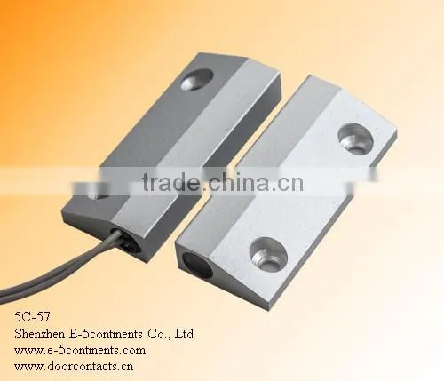 E-5continents 5C-57 Wide Gap Magnetic Proximity Switch Metal Case Ideal for Metal Door or Window