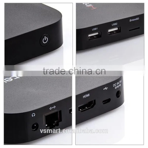 Quad Core Wintel W8 Pocket PC Atom Z3735F tv Box W8 Dual OS tv Box Win 8.1 & Android4.4 Kitkat Android tv Box photo-5