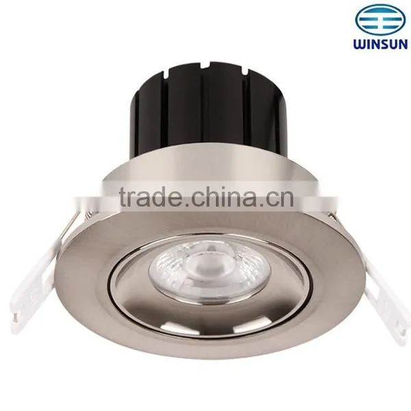 Chroming Color COB Ceiling Light 11W 2.5inch Dimmable photo-3