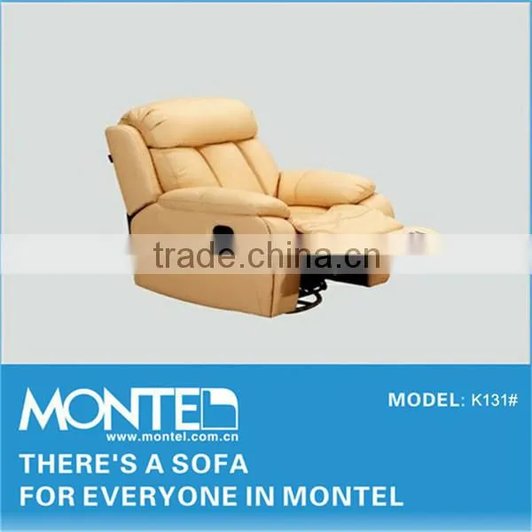 New Model Italy Yellow Leather Sofa photo-2