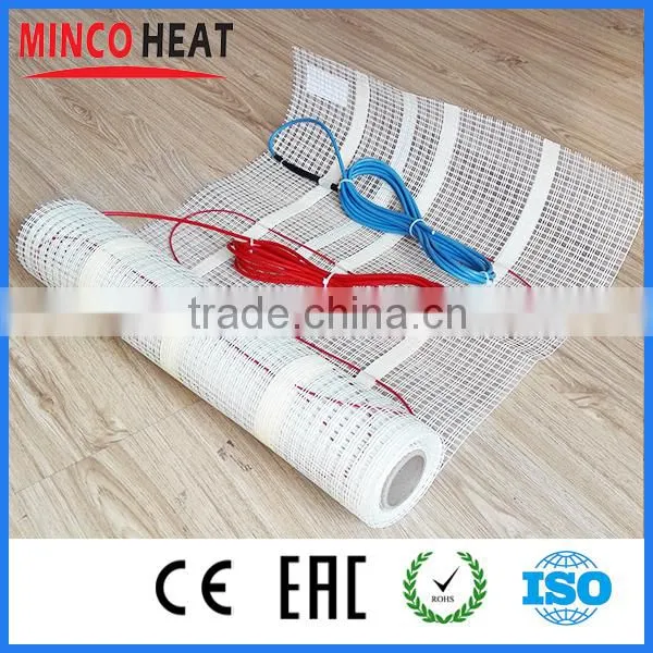 110V Heat Resistant Electric Radiant Step Warmfloor Floor Heating Cable Mat photo-2