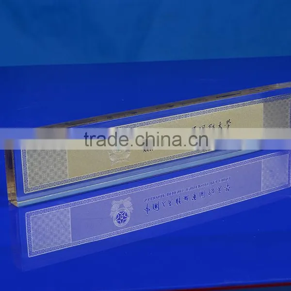 Hot Sale Acrylic Block Display Trip Acrylic Block Gift as Souvenir photo-4