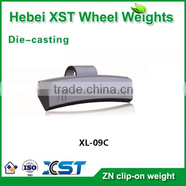 Die-casting Zinc Clip-on Wheel Weight for Alloy Rim