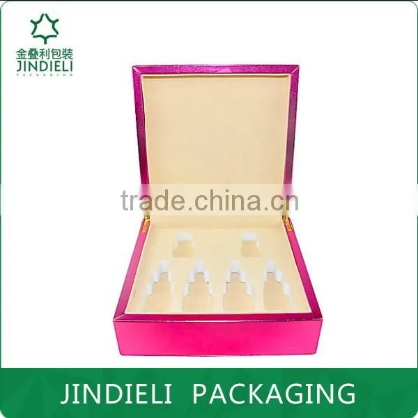 Beauty Women Leather Cosmetic Gift Set Box photo-3