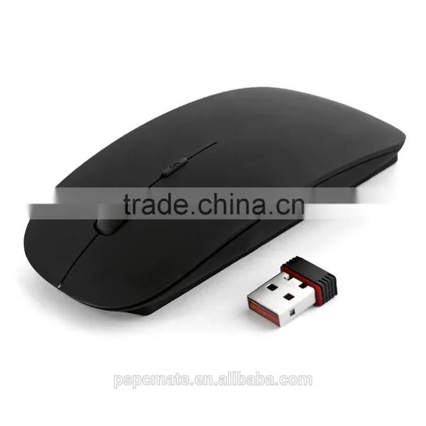 New Mice 2.4G USB Receiver Super Slim Adjustable DIP Rechargeable Wireless Mouse photo-6