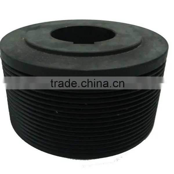 Air Compressor Pulley 22180061 Rubber Motor Pulley for IR Screw Air Compressor Parts photo-2