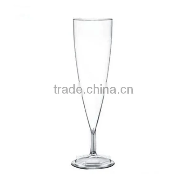 7oz Long Stem Plastic Wine Glass photo-5