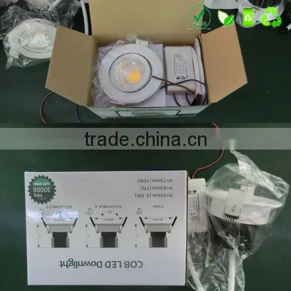 3W, 5W, 7W ,10W COB Downlight, Color Box Packing photo-2