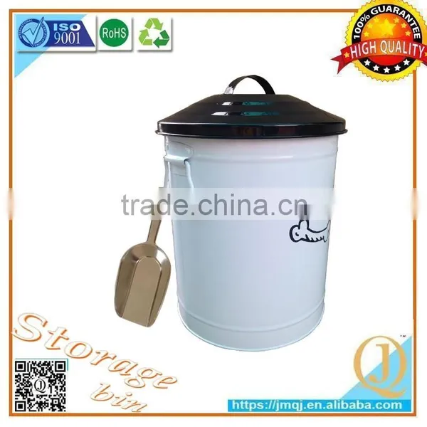 Galvanized Plate AIRTIGHT Pet Food Container Pet Food Tin Box With Scoop Supplier's Choice photo-5