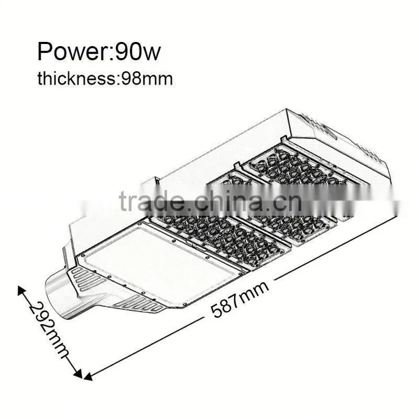 2014 NEW Products, Aluminum Street Lights 36W/72W, China Manufacturer/Supplier Led Street Light photo-3