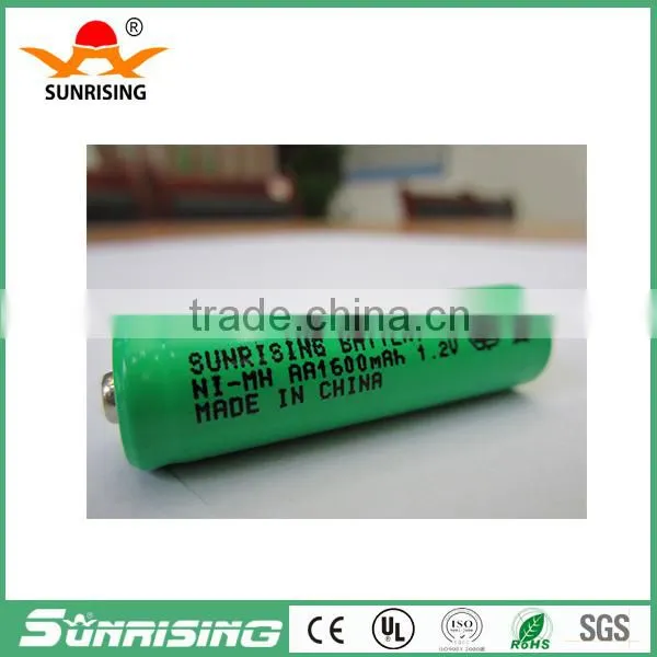 1.2v Ni-MH AA1600mAh Rechargeable Battery