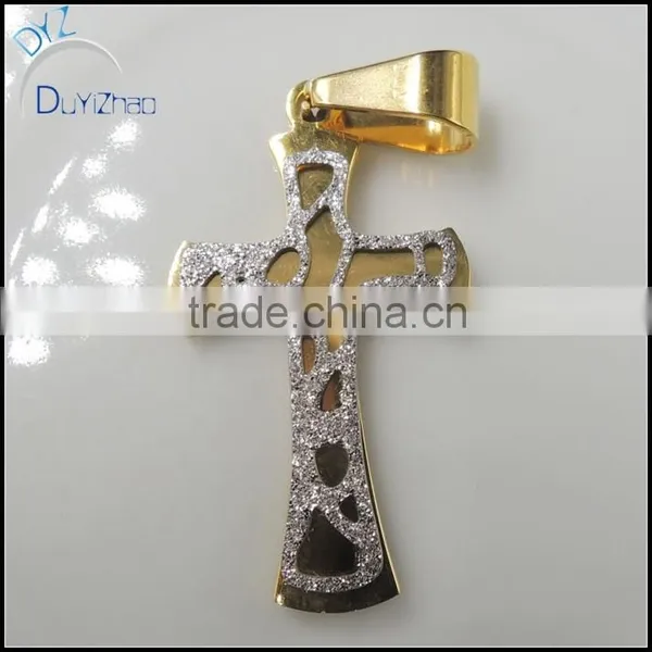 Fashion Bling Bling Cross Pendent for Stainless Steel photo-2