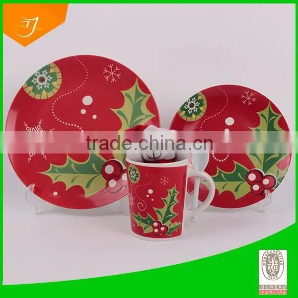 Christmas Tree Dinner Set Porcelain photo-2