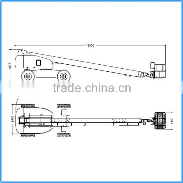 SINOBOOM Telescopic Boom Sky Lift - 28m photo-2