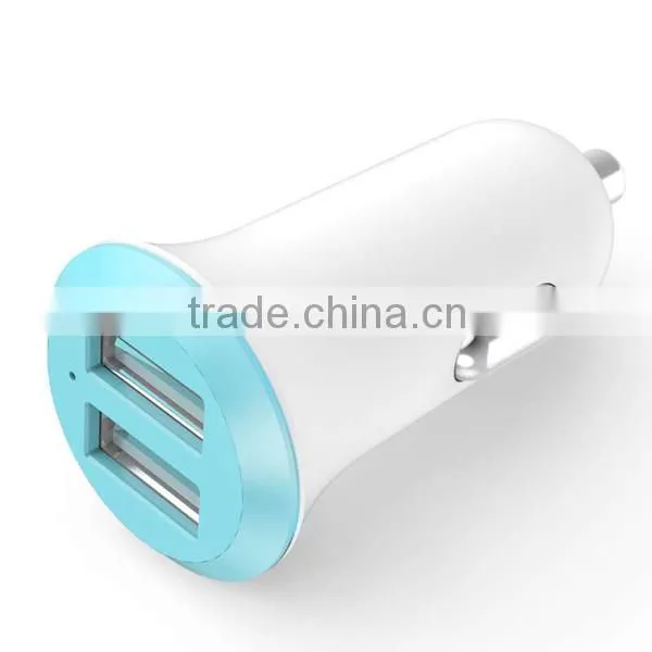 High Quality Plastic Shell 5v 2a Car Charger/mini Usb Car Charger/car Charger for Iphone Quality Choice photo-2