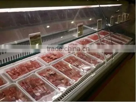 Deli Case/supermarket Refrigerator Showcase/curved Glass Serve Over Cooler/display Cooler photo-4