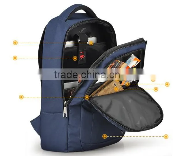 Wholesale Waterproof Polyester 14 Inch Backpack Laptop Bags photo-4