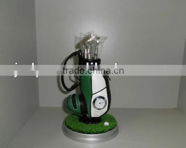 Golf Souvenir Golf Lawn Business Gift Golf Pen Container Suit