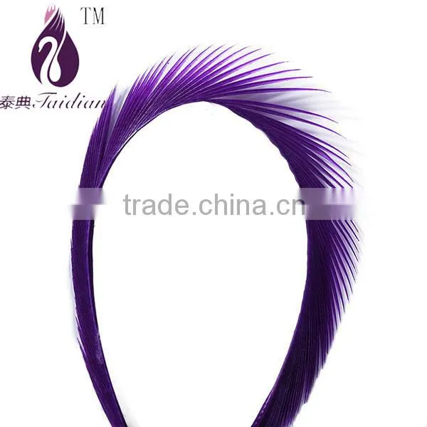 White Feathers for Wedding Dress,single Feathers Decor photo-2