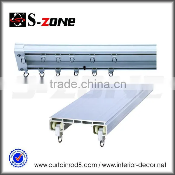 Double Rail Curtain Track Accessories Plastic