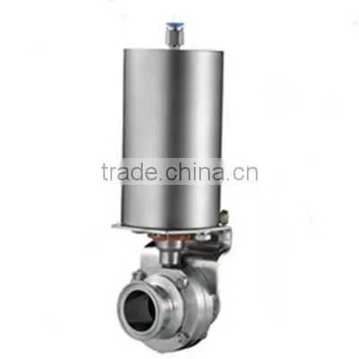 Sanitary Pneumatic Butterfly Valves