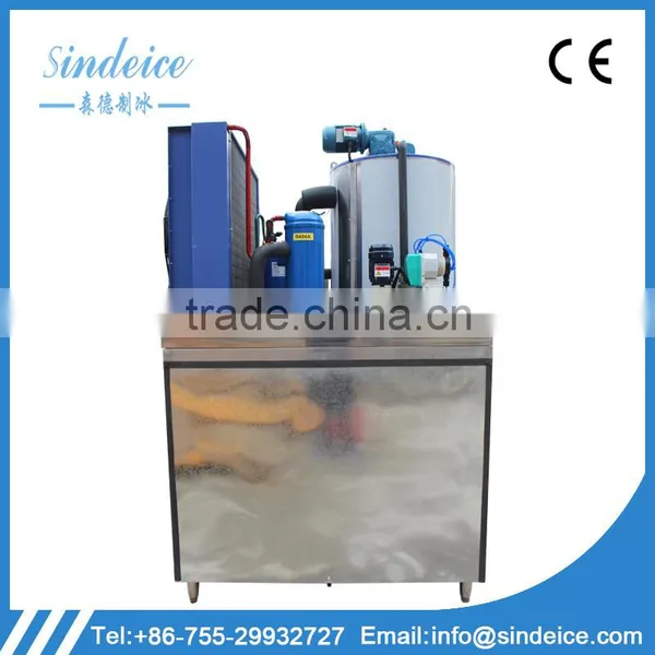 SINDEICE Professional Ice Making Factory Sales Hot 2 Ton Flake Ice Machine Commercial Use Making Machine photo-2