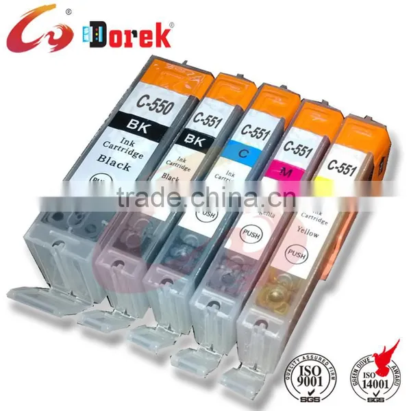 For Canon Compatible Cli-550 551 Inks, Pgi550 Cli551 Ink for Canon Ip7250 Quality Choice
