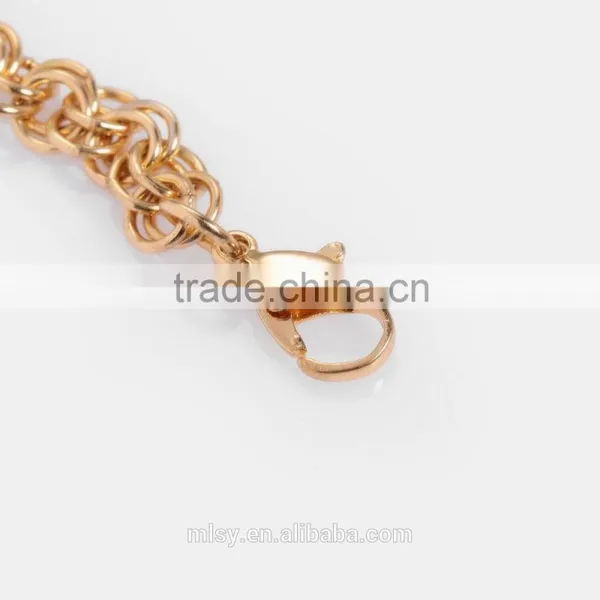 Beautiful Women Chain Copper Color Pearl Ornament Aluminum Chains Brightness F1-80037 photo-5